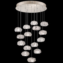 Fine Art Handcrafted Lighting 853140-21L Natural Inspirations 21" Round Multi Pendant Fixture