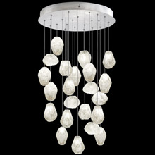Fine Art Handcrafted Lighting 853240-13L Natural Inspirations 24" Round Multi Pendant Fixture