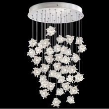 Fine Art Handcrafted Lighting 853440-102L Natural Inspirations 34" Round Multi Pendant Fixture