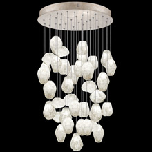 Fine Art Handcrafted Lighting 853440-23L Natural Inspirations 34" Round Multi Pendant Fixture