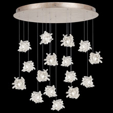 Fine Art Handcrafted Lighting 862840-202L Natural Inspirations 32" Round Multi Pendant Fixture