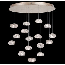 Fine Art Handcrafted Lighting 862840-21L Natural Inspirations 32" Round Multi Pendant Fixture