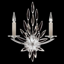 Fine Art Handcrafted Lighting 881750 Crystal Lily Buds Wall Sconce