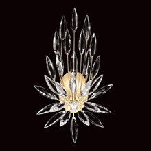Fine Art Handcrafted Lighting 881850-1 Crystal Lily Buds Wall Sconce