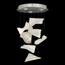 Fine Art Handcrafted Lighting 895640-171 Elevate Pages Round Multi Pendant Fixture
