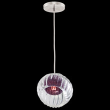 Fine Art Handcrafted Lighting 897440-1AM Nest Amethyst Drop Light Mini Pendant