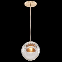 Fine Art Handcrafted Lighting 897440-2AB Nest Amber Drop Light Mini Pendant