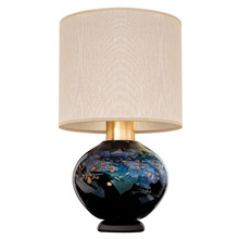 Fine Art Handcrafted Lighting 899910-32 SoBe Black Dichro Collage Table Lamp