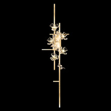 Fine Art Handcrafted Lighting 918850-2 Crystal Azu 64" Tall Left Facing Wall Sconce