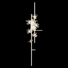 Fine Art Handcrafted Lighting 918950-3 Crystal Azu 64" Tall Right Facing Wall Sconce