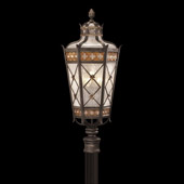 Classic/Traditional Chateau Outdoor Post Mount Lantern - Fine Art Handcrafted Lighting 541680