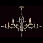 Crystal Beveled Arcs Chandelier - Fine Art Handcrafted Lighting 700840