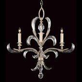 Crystal Beveled Arcs Chandelier - Fine Art Handcrafted Lighting 701540