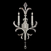 Crystal Beveled Arcs Wall Sconce - Fine Art Handcrafted Lighting 704850-4