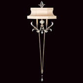 Crystal Beveled Arcs Tall Wall Sconce - Fine Art Handcrafted Lighting 706950