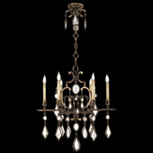 Crystal Encased Gems Clear Chandelier - Fine Art Handcrafted Lighting 718240-3