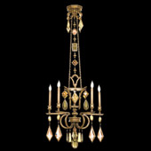Crystal Encased Gems Chandelier - Fine Art Handcrafted Lighting 719540-1