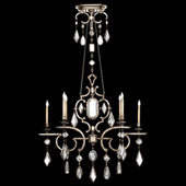 Crystal Encased Gems Clear Oval Chandelier - Fine Art Handcrafted Lighting 725940-3