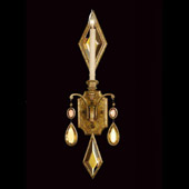 Crystal Encased Gems Wall Sconce - Fine Art Handcrafted Lighting 728850-1