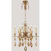 Crystal Encased Gems Chandelier - Fine Art Handcrafted Lighting 729640-1