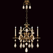 Crystal Encased Gems Clear Gems Chandelier - Fine Art Handcrafted Lighting 729640-3