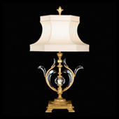 Crystal Beveled Arcs Table Lamp - Fine Art Handcrafted Lighting 737510-3