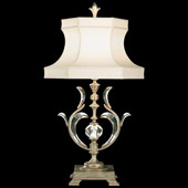 Crystal Beveled Arcs Table Lamp - Fine Art Handcrafted Lighting 737510