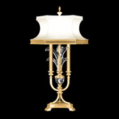 Crystal Beveled Arcs Table Lamp - Fine Art Handcrafted Lighting 738210-3