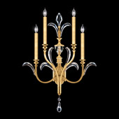 Crystal Beveled Arcs Wall Sconce - Fine Art Handcrafted Lighting 738650-3