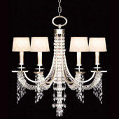 Crystal Cascades Six Light Chandelier - Fine Art Handcrafted Lighting 748740