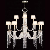 Crystal Cascades Chandelier - Fine Art Handcrafted Lighting 749040