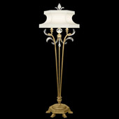 Crystal Beveled Arcs Gold Floor Lamp - Fine Art Handcrafted Lighting 768620