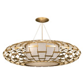 Transitional Allegretto Large Round Pendant - Fine Art Handcrafted Lighting 798640-2