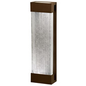 Transitional Crystal Bakehouse Indoor/Outdoor ADA Wall Sconce - Fine Art Handcrafted Lighting 811050-13