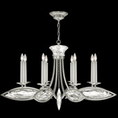 Crystal Marquise Eight Light Chandelier - Fine Art Handcrafted Lighting 843940-12