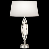 Crystal Marquise Table Lamp - Fine Art Handcrafted Lighting 850210-12