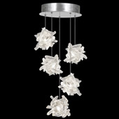 Contemporary Natural Inspirations 12" Round Multi Pendant Fixture - Fine Art Handcrafted Lighting 852440-102L