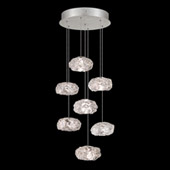 Contemporary Natural Inspirations 14" Round Multi Pendant Fixture - Fine Art Handcrafted Lighting 852640-11L