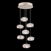 Contemporary Natural Inspirations 14" Round Multi Pendant Fixture - Fine Art Handcrafted Lighting 852640-21L