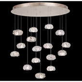 Contemporary Natural Inspirations 32" Round Multi Pendant Fixture - Fine Art Handcrafted Lighting 862840-21L