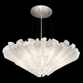 Contemporary Diamantina Quartz Inverted Pendant - Fine Art Handcrafted Lighting 870240-2