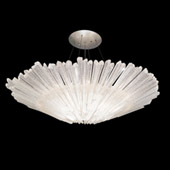 Contemporary Diamantina Quartz Inverted Pendant - Fine Art Handcrafted Lighting 870240
