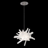 Contemporary Diamantina Quartz Drop Light Mini Pendant - Fine Art Handcrafted Lighting 873840
