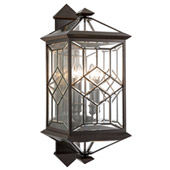Traditional Oxfordshire Outdoor Wall Mount - Fine Art Handcrafted Lighting 880881