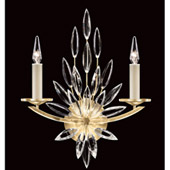 Crystal Lily Buds Wall Sconce - Fine Art Handcrafted Lighting 881750-1