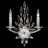 Crystal Lily Buds Wall Sconce - Fine Art Handcrafted Lighting 881750