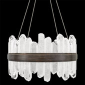 Contemporary Lior LED Round Pendant - Fine Art Handcrafted Lighting 882040-3