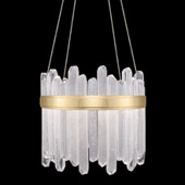 Contemporary Lior LED Round Pendant - Fine Art Handcrafted Lighting 882240-2