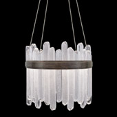 Contemporary Lior LED Round Pendant - Fine Art Handcrafted Lighting 882240-3