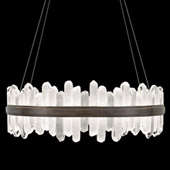 Contemporary Lior LED Round Pendant - Fine Art Handcrafted Lighting 882640-3